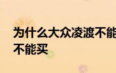 为什么大众凌渡不能买保险 为什么大众凌渡不能买 