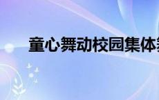 童心舞动校园集体舞高年级 童心舞动 