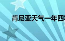 肯尼亚天气一年四季温度 肯尼亚天气 