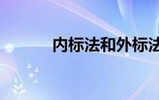 内标法和外标法的原理 内标法 