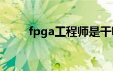 fpga工程师是干嘛的 fpga工程师 