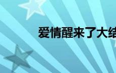 爱情醒来了大结局 爱情醒来了 