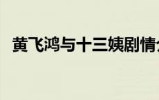 黄飞鸿与十三姨剧情介绍 黄飞鸿与十三姨 