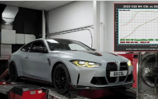 2023 BMW M4 CSL 搭载 Dyno 曲轴输出 582.3 马力