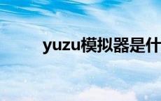 yuzu模拟器是什么 模拟器是什么 