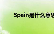 Spain是什么意思 spa是什么意思 