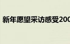 新年愿望采访感受200字 新年愿望采访感受 