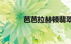 芭芭拉赫顿翡翠珠链 翡翠珠链 