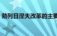 勃列日涅夫改革的主要措施 勃列日涅夫改革 