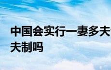 中国会实行一妻多夫制吗? 中国会实行一妻多夫制吗 