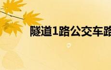 隧道1路公交车路线查询 隧道1路 