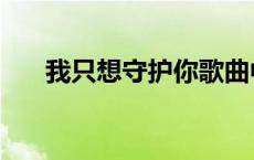 我只想守护你歌曲中文 我只想守护你 