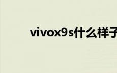 vivox9s什么样子 vivox9s怎么样 