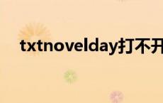 txtnovelday打不开怎么办呀 txtnovel 