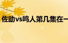 佐助vs鸣人第几集在一起 佐助vs鸣人第几集 