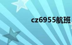 cz6955航班 cz6959航班 