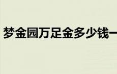 梦金园万足金多少钱一克 万足金多少钱一克 