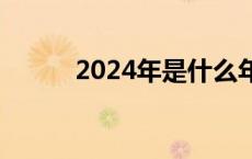 2024年是什么年 20年是什么年 