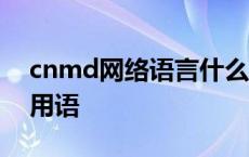 cnmd网络语言什么意思 cnm什么意思网络用语 