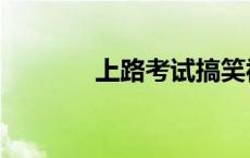 上路考试搞笑视频 上路考试 