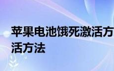 苹果电池饿死激活方法 论坛 苹果电池饿死激活方法 