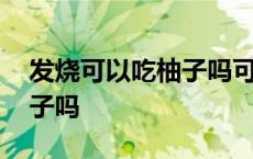 发烧可以吃柚子吗可以吃多少 发烧可以吃柚子吗 