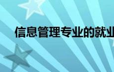 信息管理专业的就业方向 信息管理专业 