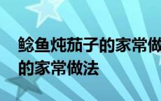 鲶鱼炖茄子的家常做法视频窍门 鲶鱼炖茄子的家常做法 