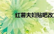 红薯夫妇贴吧改文 红薯夫妇下车 