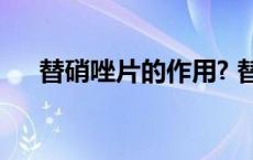 替硝唑片的作用? 替硝唑片是治什么的 