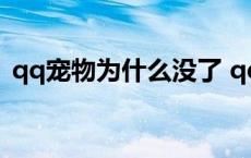 qq宠物为什么没了 qq宠物为什么停止运营 