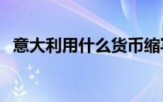 意大利用什么货币缩写 意大利用什么货币 