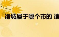 诸城属于哪个市的 诸城属于哪个省哪个市 