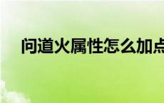 问道火属性怎么加点 问道火系怎么加点 