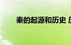 秦的起源和历史 历史上真实的秦桧 