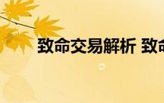 致命交易解析 致命交易市长放过我 