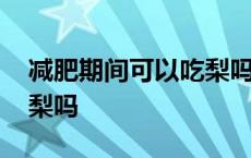 减肥期间可以吃梨吗会胖吗 减肥期间可以吃梨吗 