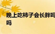 晚上吃柿子会长胖吗女生 晚上吃柿子会长胖吗 