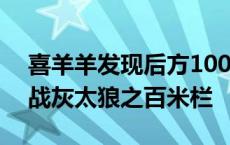 喜羊羊发现后方100米处的灰太狼 喜羊羊大战灰太狼之百米栏 