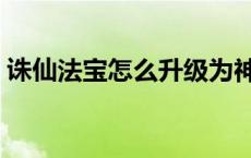 诛仙法宝怎么升级为神品 诛仙法宝怎么升级 