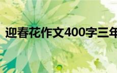 迎春花作文400字三年级 迎春花作文400字 