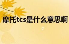 摩托tcs是什么意思啊 tcs是什么意思车上的 