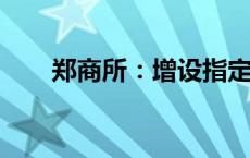 郑商所：增设指定硅铁锰硅交割仓库