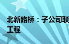 北新路桥：子公司联合体中标5亿元光伏场区工程