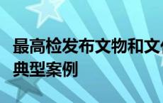 最高检发布文物和文化遗产保护检察公益诉讼典型案例