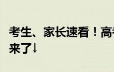 考生、家长速看！高考期间儋州最新天气预报来了↓