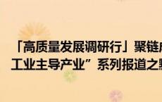 「高质量发展调研行」聚链成群 煤化工奔向百亿级｜“做强工业主导产业”系列报道之黔西篇