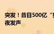 突发！昔日500亿“独角兽”破产，刘姝威深夜发声