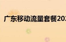 广东移动流量套餐2023 广东移动流量套餐 