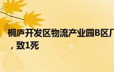 桐庐开发区物流产业园B区厂房4 ·15高坠事故调查报告公布，致1死